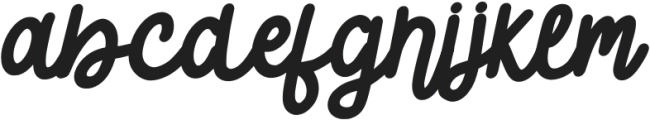 Vellay-Italic otf (400) Font LOWERCASE