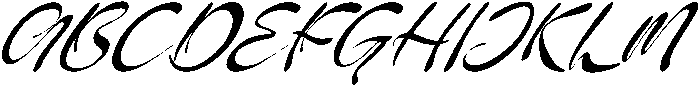 Velmaford Italic otf (400) Font UPPERCASE