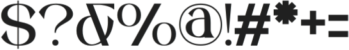 Velmorin Regular otf (400) Font OTHER CHARS