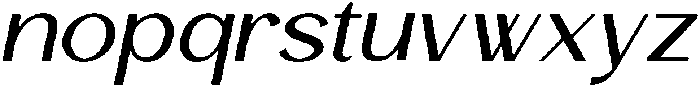 Velocia Italic otf (400) Font LOWERCASE