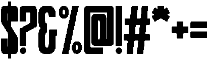 Velocity Regular otf (400) Font OTHER CHARS
