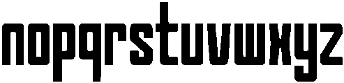 Velocity Regular otf (400) Font LOWERCASE