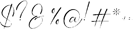 Veloncy Claus otf (400) Font OTHER CHARS