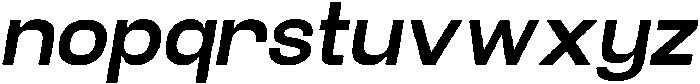 Velor Bold-Italic otf (700) Font LOWERCASE