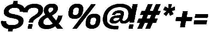 Velor ExtraBold-Italic otf (700) Font OTHER CHARS