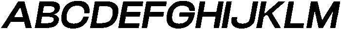 Velor ExtraBold-Italic otf (700) Font UPPERCASE