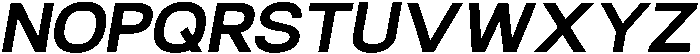 Velor ExtraBold-Italic otf (700) Font UPPERCASE