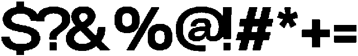 Velor ExtraBold otf (700) Font OTHER CHARS