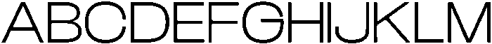 Velor ExtraLight otf (200) Font UPPERCASE