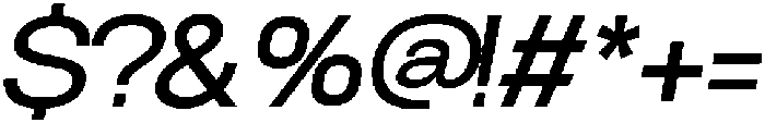 Velor Medium-Italic otf (500) Font OTHER CHARS