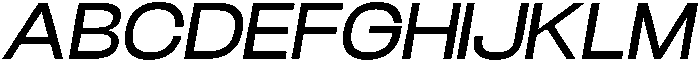 Velor Medium-Italic otf (500) Font UPPERCASE