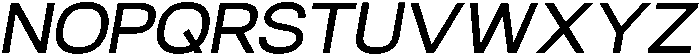 Velor Medium-Italic otf (500) Font UPPERCASE