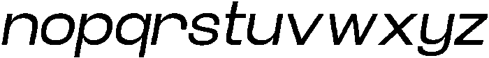 Velor Regular-Italic otf (400) Font LOWERCASE