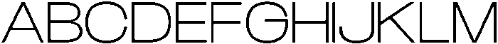 Velor Thin otf (100) Font UPPERCASE