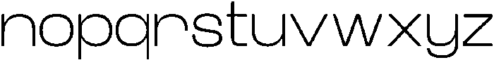 Velor Thin otf (100) Font LOWERCASE