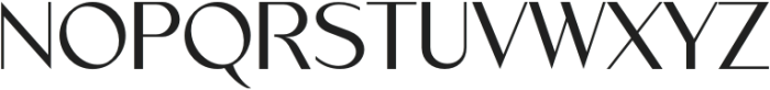 Velorina Regular otf (400) Font UPPERCASE