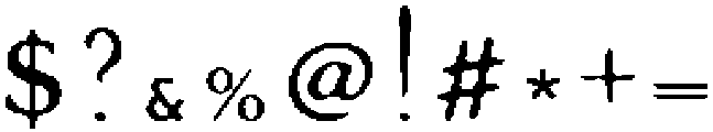 Velour Serif Regular otf (400) Font OTHER CHARS