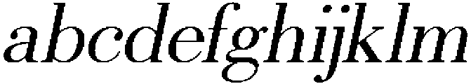 Veloura serif Slant otf (400) FONT