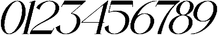 Velrasca Italic otf (400) Font OTHER CHARS