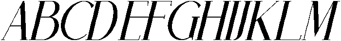 Velrasca Italic otf (400) Font UPPERCASE
