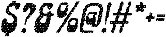 Velton Disco Italic otf (400) Font OTHER CHARS