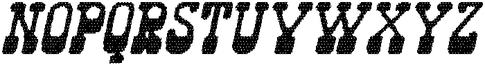 Velton Disco Italic otf (400) Font UPPERCASE