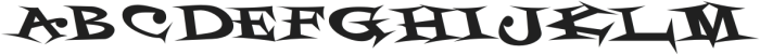 Velvet Covenant Regular otf (400) Font UPPERCASE
