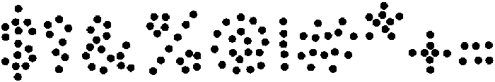 Velvet Dots Medium otf (500) Font OTHER CHARS
