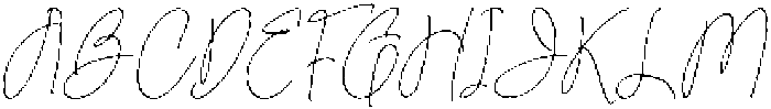 Velvet Horizon Italic otf (400) Font UPPERCASE
