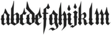 Velvetic Regular otf (400) Font LOWERCASE