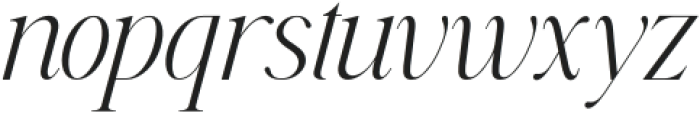 Venatea Italic otf (400) Font LOWERCASE