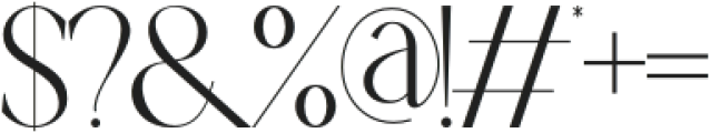 Venatea Regular otf (400) Font OTHER CHARS