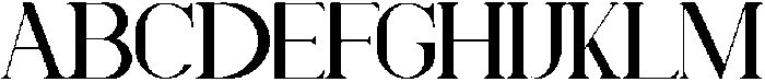 Vendelle otf (400) Font UPPERCASE