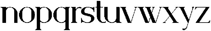 Vendelle otf (400) Font LOWERCASE