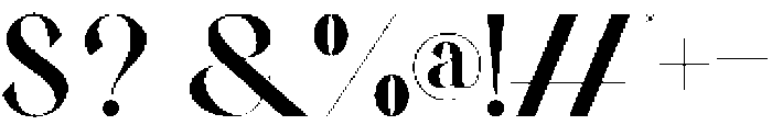 Vendita otf (400) Font OTHER CHARS