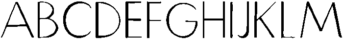 Venice Regular otf (400) Font UPPERCASE
