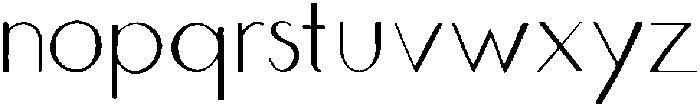 Venice Regular otf (400) Font LOWERCASE