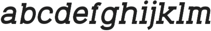 Venice Serif Bold Italic otf (700) Font LOWERCASE