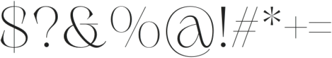VeniceLaCorla otf (400) Font OTHER CHARS