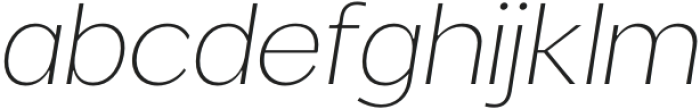 Venlury Extra Light Italic otf (200) FONT
