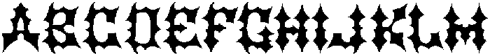 Venom Voltage otf (400) Font UPPERCASE