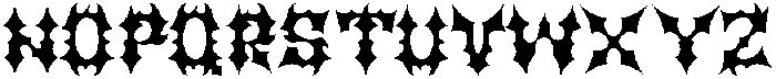 Venom Voltage otf (400) Font UPPERCASE