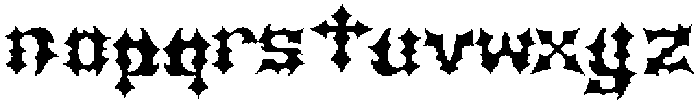 Venom Voltage otf (400) Font LOWERCASE