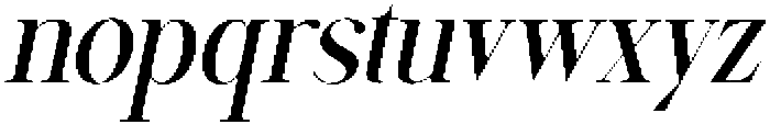 Venota Balthic Serif Slant otf (400) Font LOWERCASE