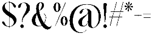 VenotaBalthicSerif-Regular otf (400) Font OTHER CHARS