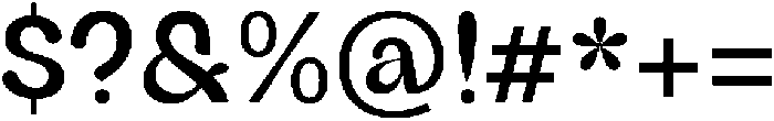 Ventrikel Medium otf (500) Font OTHER CHARS