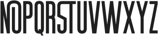 Ventro Regular otf (400) Font UPPERCASE