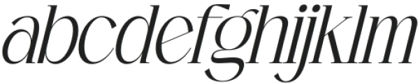 Venture Italic otf (400) Font LOWERCASE