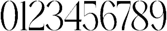 Venture otf (400) Font OTHER CHARS