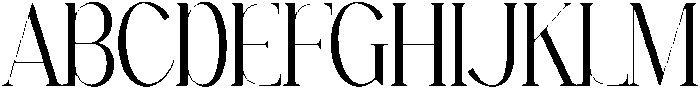 Venture otf (400) Font UPPERCASE